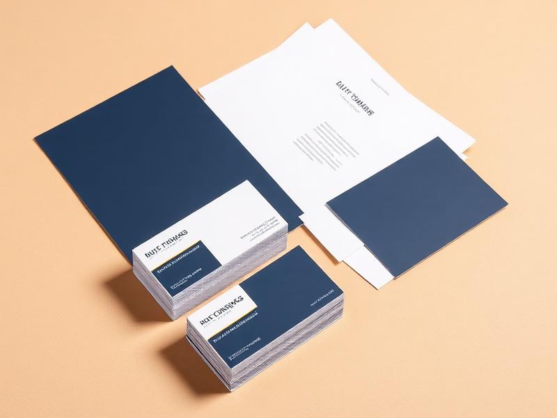 Papelaria Corporativa — Cartões, pastas, timbrados